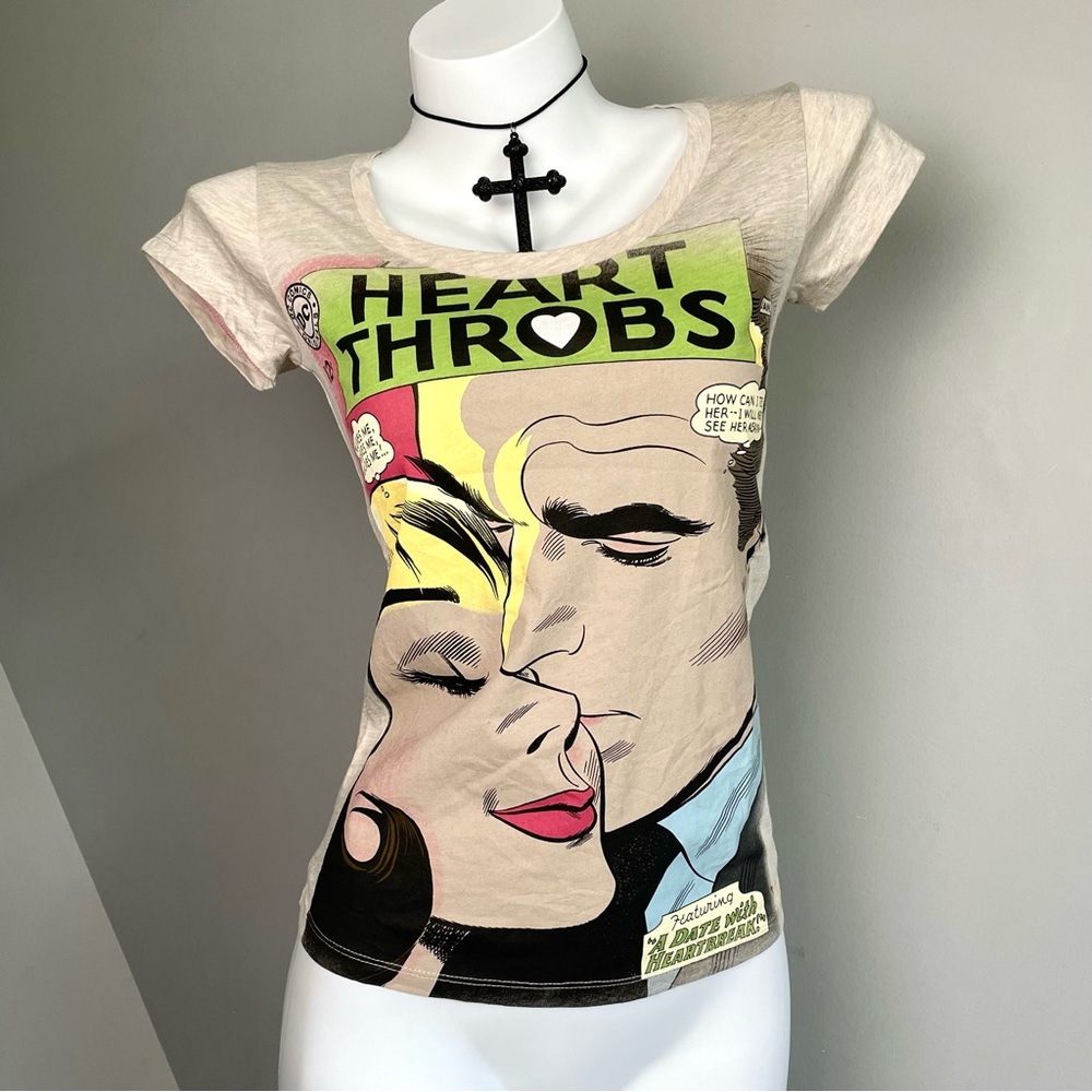 DC Comics Heart Throbs Graphic Tee